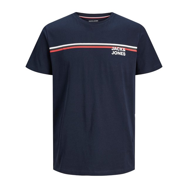 Κοντομάνικο T-shirt με στρογγυλή λαιμόκοψη, Atlas