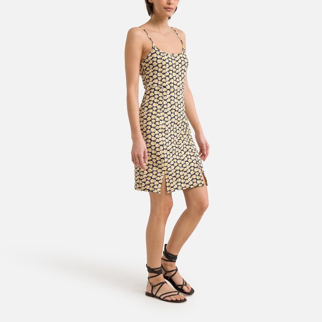 Κοντό φόρεμα με φλοράλ μοτίβο