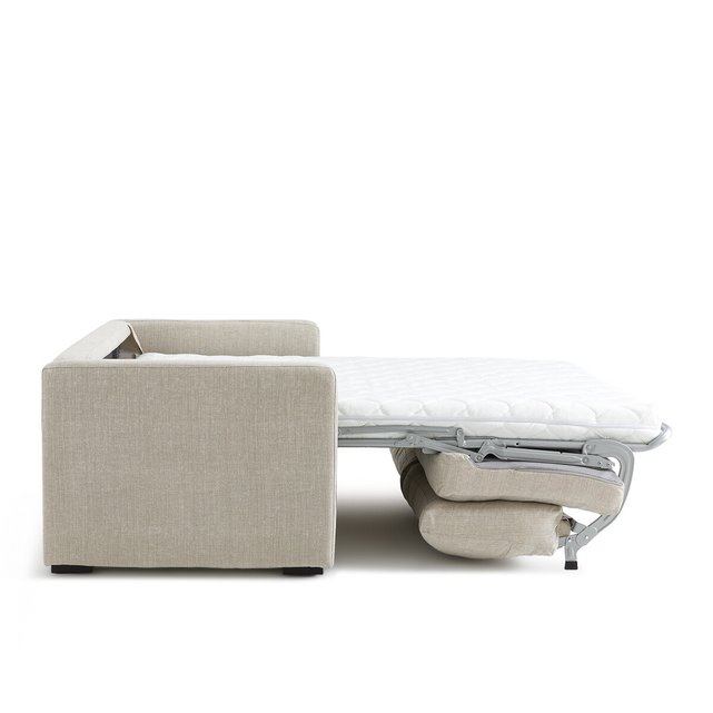Διθέσιος πτυσσόμενος καναπές-κρεβάτι από βαμβάκι και λινό, Neo Kinkajou