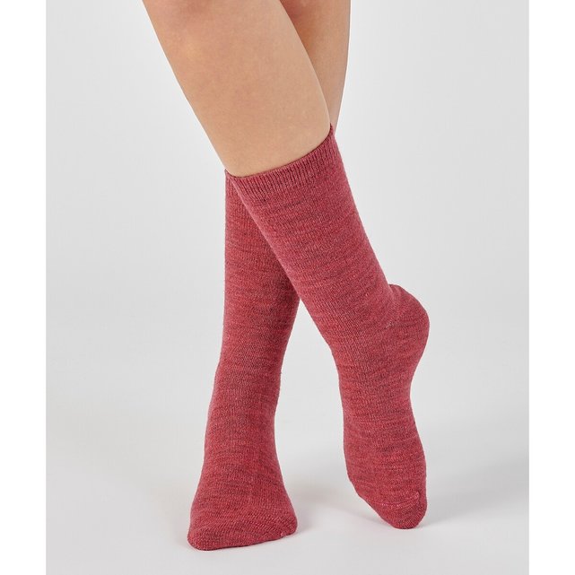 Σετ 3 ζευγάρια μονόχρωμες κάλτσες Thermolactyl