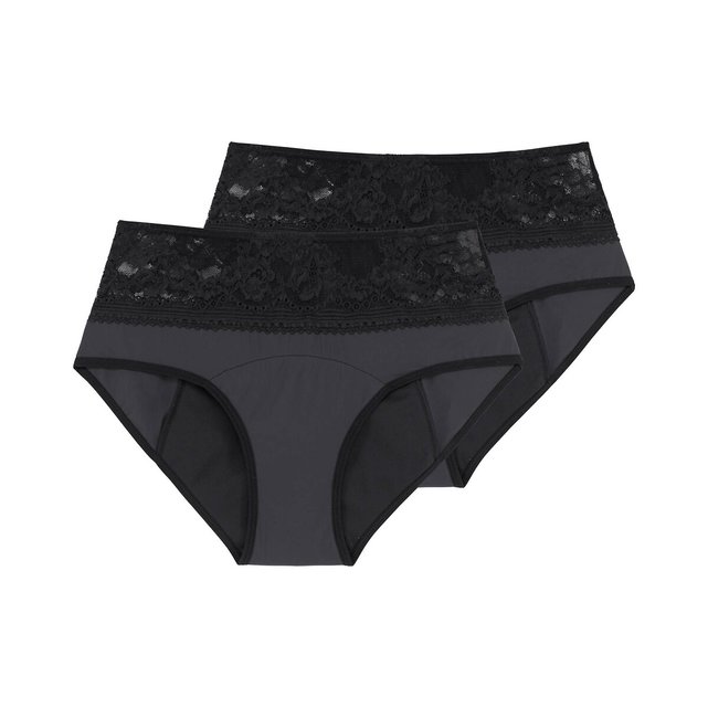 Σετ 2 σλιπ για την περίοδο, Eco Moon Lace