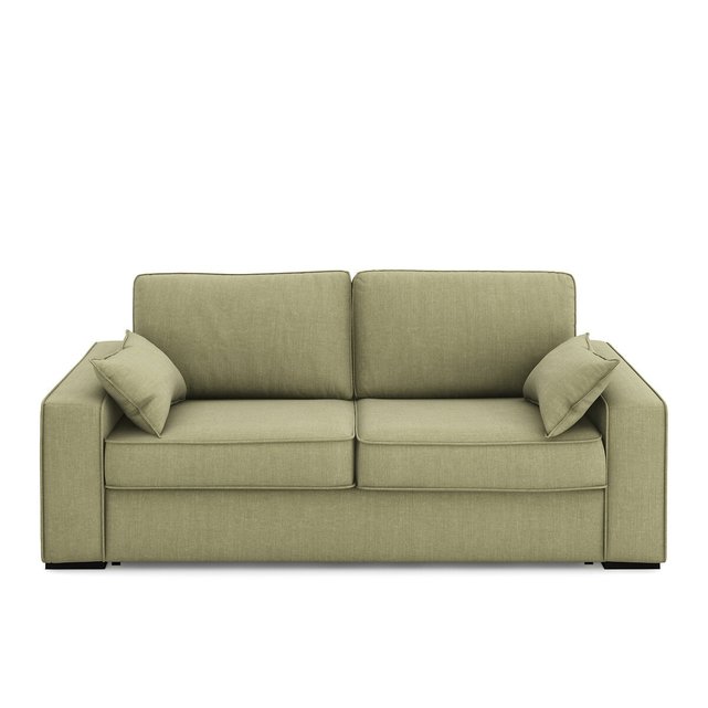 Καναπές-κρεβάτι από βαμβάκι λινό με στρώμα αφρού, Cécilia