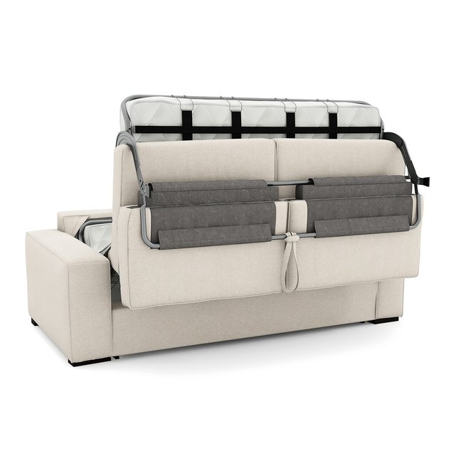 Καναπές-κρεβάτι από πολυέστερ με στρώμα latex, Cecilia