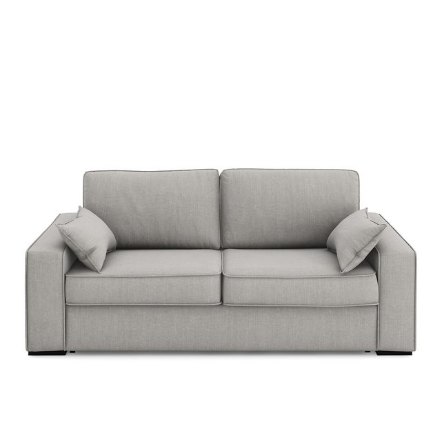 Καναπές-κρεβάτι από βαμβάκι/λινό με στρώμα τεχνολογίας Bultex, Cecilia