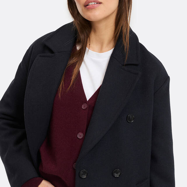 Παλτό από μάλλινη τσόχα