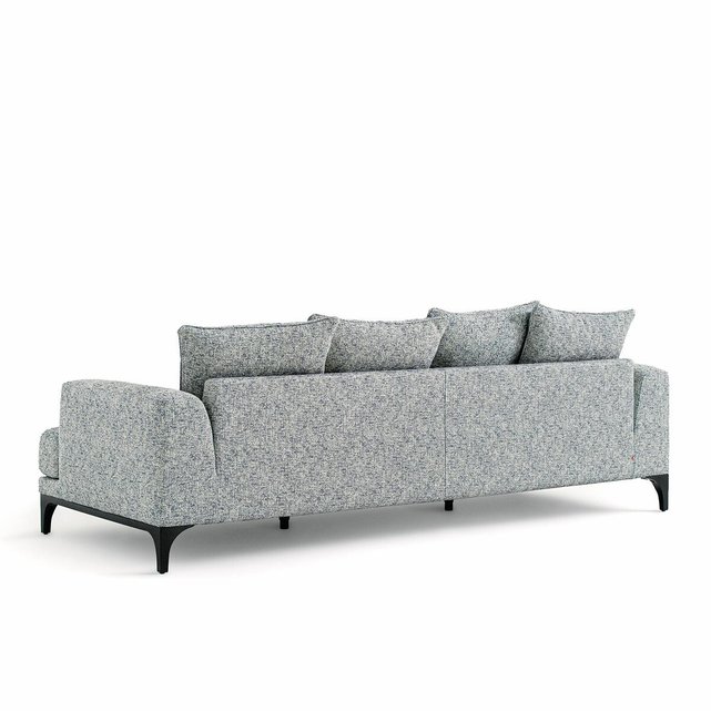 Καναπές με βαμβακερή μελανζέ ταπετσαρία, Armento