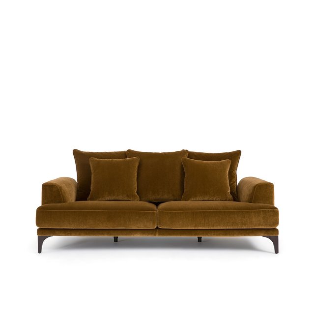 Καναπές με βελουτέ ταπετσαρία, Armento