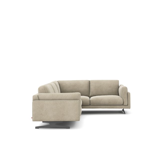 Γωνιακός καναπές από λινό βελούδο, César