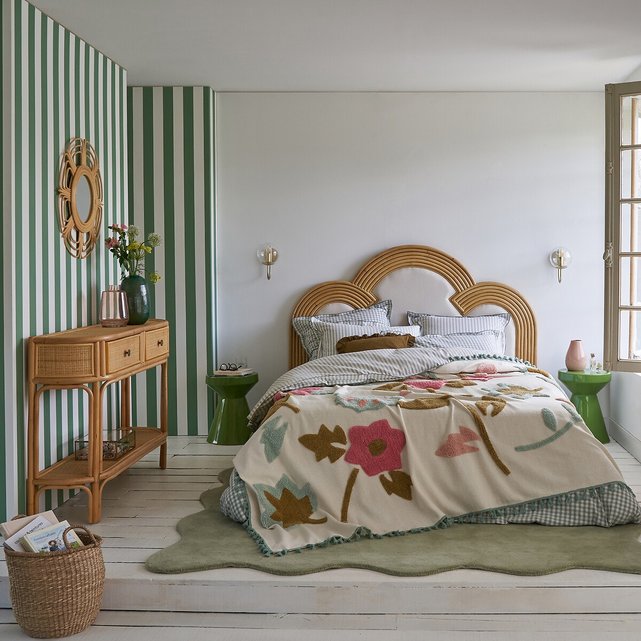 Βαμβακερό κάλυμμα κρεβατιού με tufted όψη, Samarkand