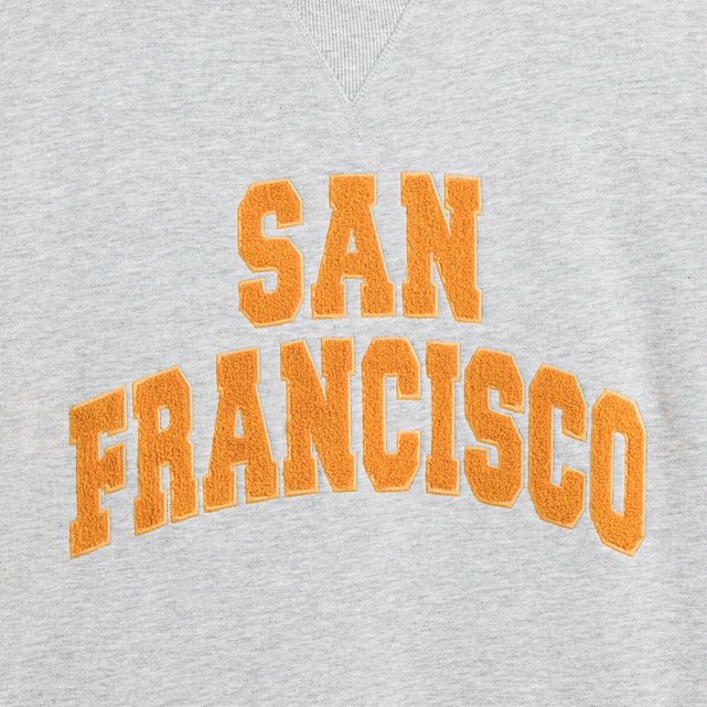 Φούτερ από φανέλα με μοτίβο San Francisco