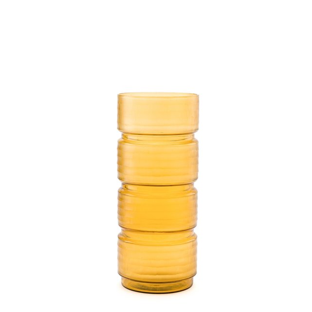 Βάζο από διάφανο κίτρινο γυαλί, Sunira