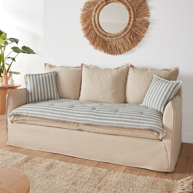 Στρώμα καναπέ από λινό και βαμβάκι, Octavine