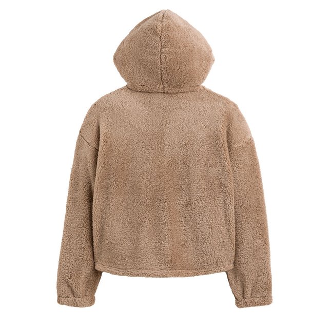 Ζακέτα homewear με κουκούλα