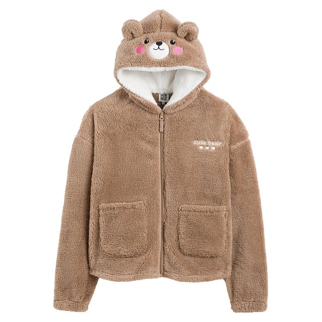 Ζακέτα homewear με κουκούλα