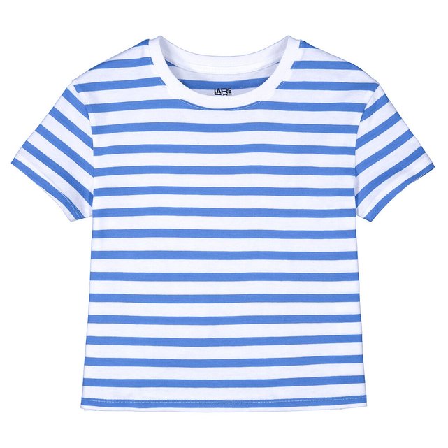 Κοντομάνικο ριγέ T-shirt