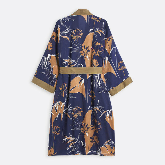Μπουρνούζι κιμονό από βαμβακερό βουάλ, Kalang