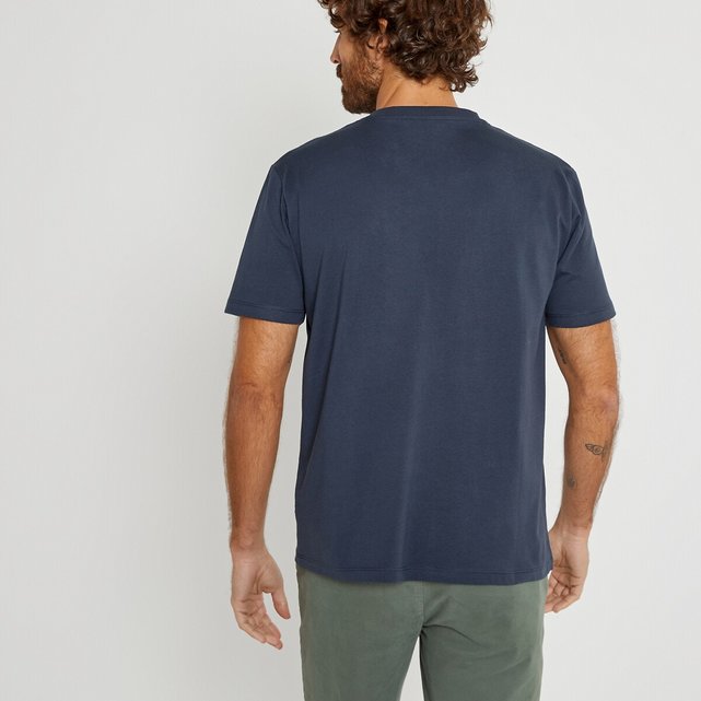Κοντομάνικο T-shirt με στρογγυλή λαιμόκοψη