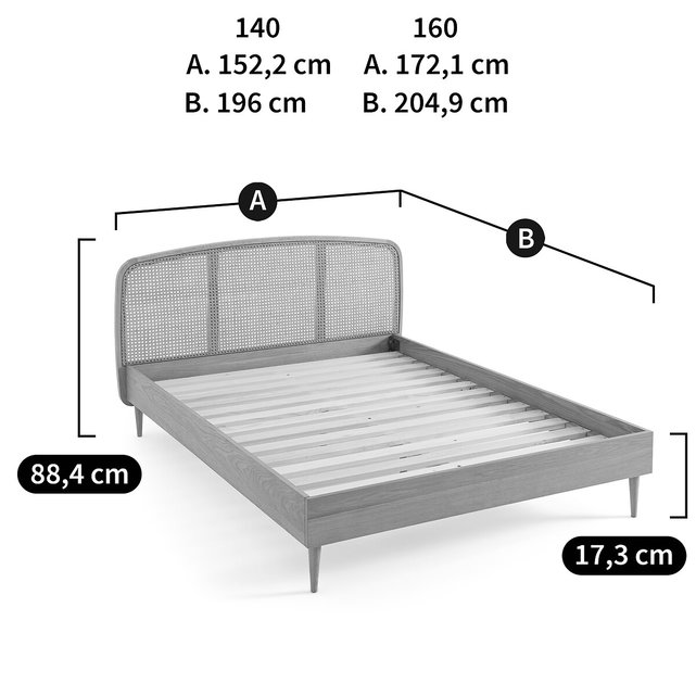 Κρεβάτι από ψάθα με τάβλες, Buisseau