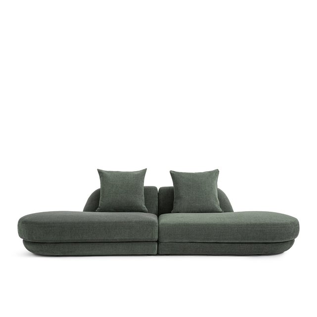 Τετραθέσιος καναπές με ταπετσαρία από πολυέστερ, Alessio