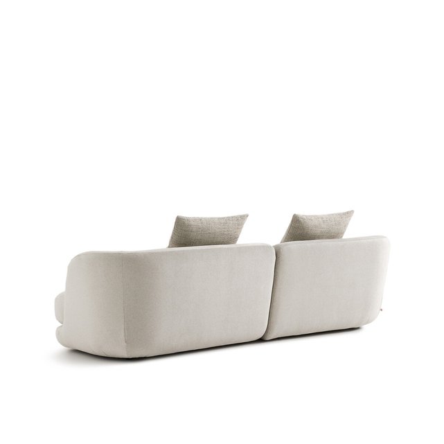 Πενταθέσιος καναπές από λινό βελούδο, Alessio