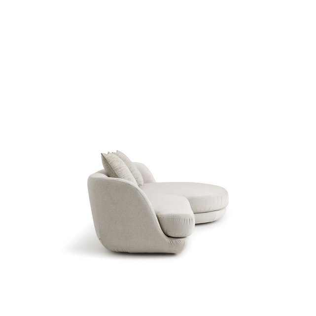 Γωνιακός καναπές από λινό βελούδο, Alessio