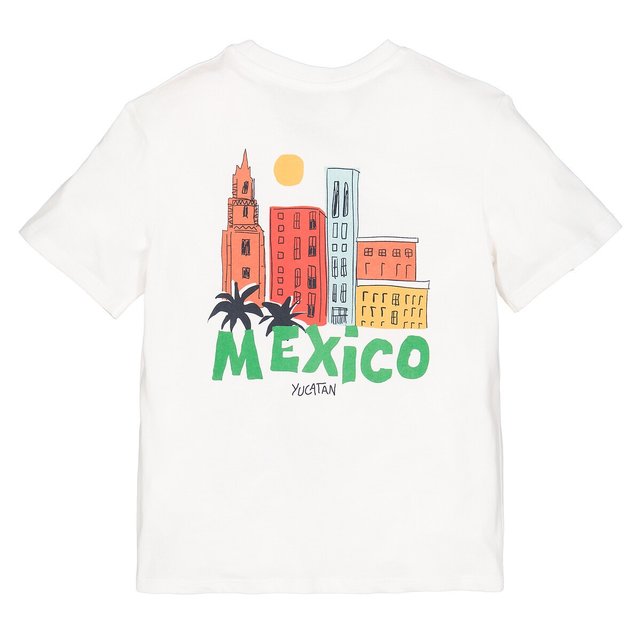 Κοντομάνικο T-shirt με στάμπα Mexico