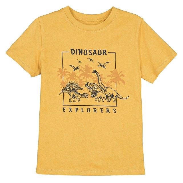 Κοντομάνικο T-shirt με μοτίβο δεινόσαυρους