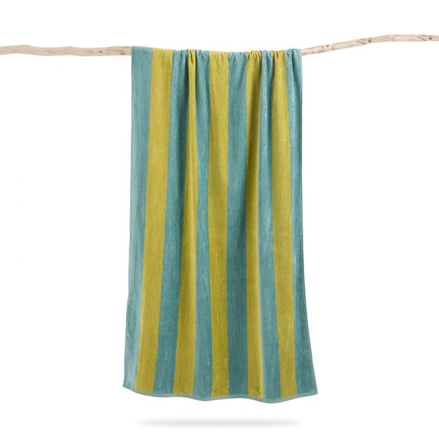 Πετσέτα παραλίας από πετσετέ βελουτέ ύφασμα 420 g m², Anduze