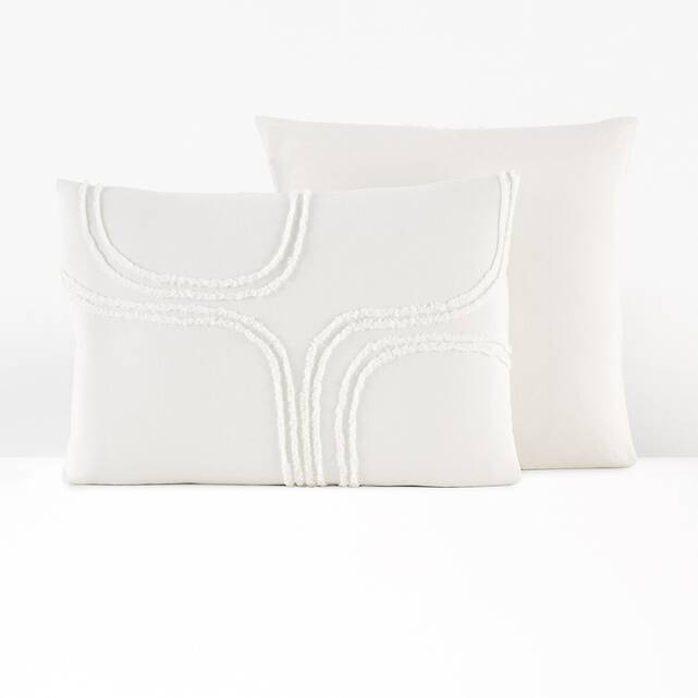 Βαμβακερή μαξιλαροθήκη με tufted σχέδιο, Massimo