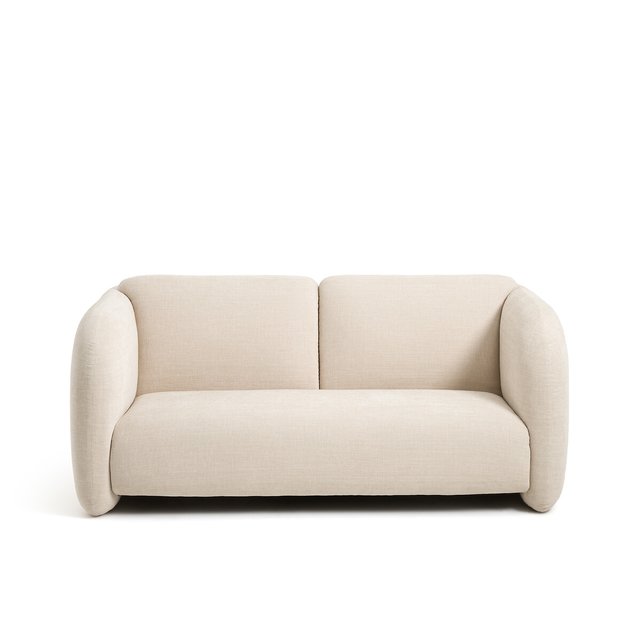 Διθέσιος καναπές με ταπετσαρία ανάγλυφης ύφανσης, Berile