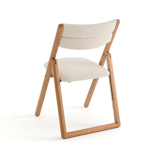 Πτυσσόμενη καρέκλα από ξύλο δρυ, Camminata, σχεδίασης E.Gallina