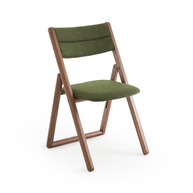 Πτυσσόμενη καρέκλα από ξύλο καρυδιάς, Camminata, σχεδίασης E.Gallina
