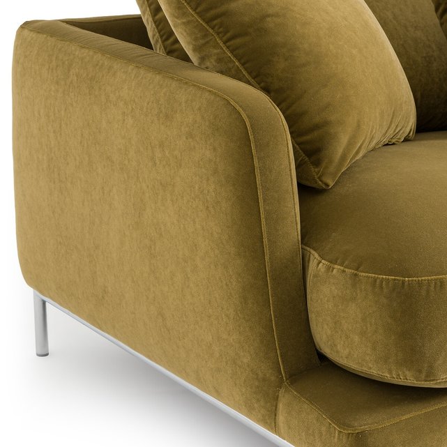 Καναπές με βελούδινη ταπετσαρία, Moderniste