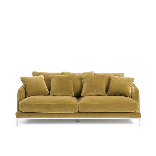 Καναπές με βελούδινη ταπετσαρία, Moderniste