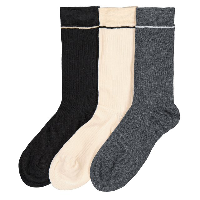 Σετ 3 ζευγάρια κάλτσες unisex από μοντάλ