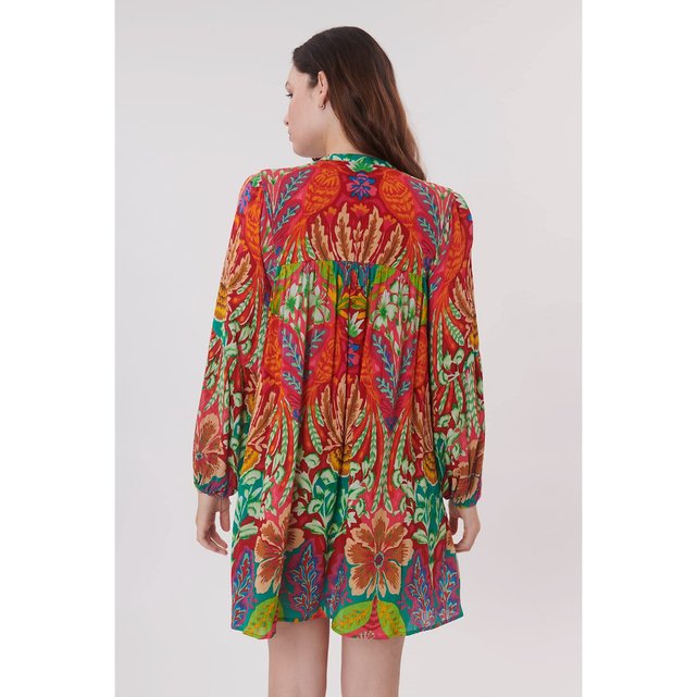 Ίσιο φόρεμα με φλοράλ μοτίβο, Terrazza