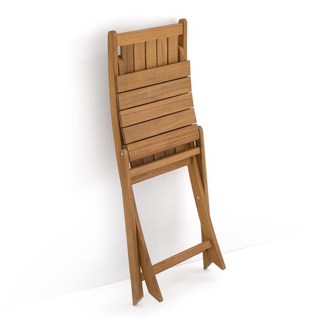 Σετ 2 πτυσσόμενες καρέκλες κήπου από ξύλο ακακίας, Palera