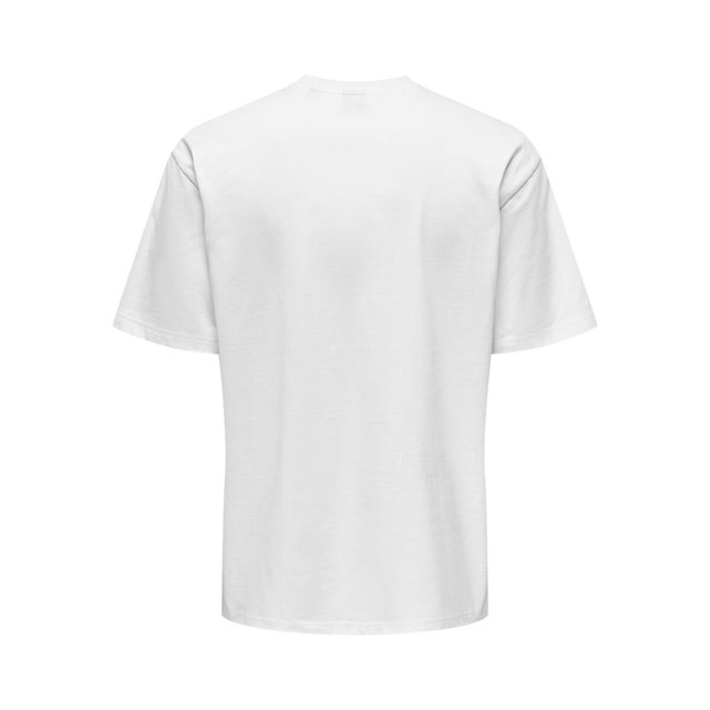 Φαρδύ T-shirt με στρογγυλή λαιμόκοψη