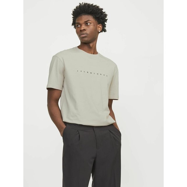 Κοντομάνικο T-shirt με στρογγυλή λαιμόκοψη, Jjestar