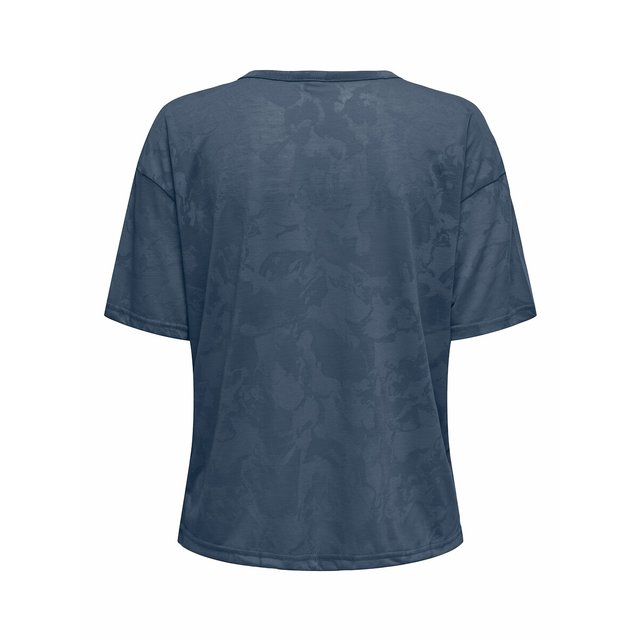 Κοντομάνικο T-shirt σε φαρδιά γραμμή, Aub-Bia