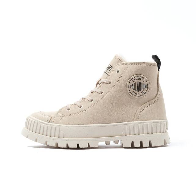 Δερμάτινα μποτάκια με γούνινη επένδυση, Pallashock Zip Warm