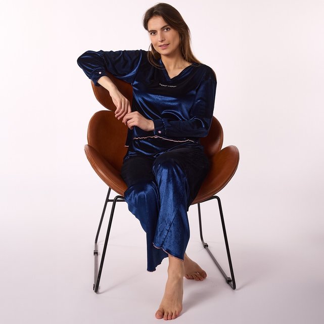Βελουτέ πιτζάμα homewear, Icone