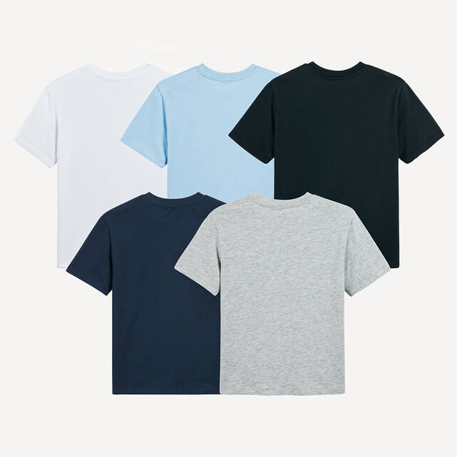 Σετ 5 T-shirt με μήνυμα