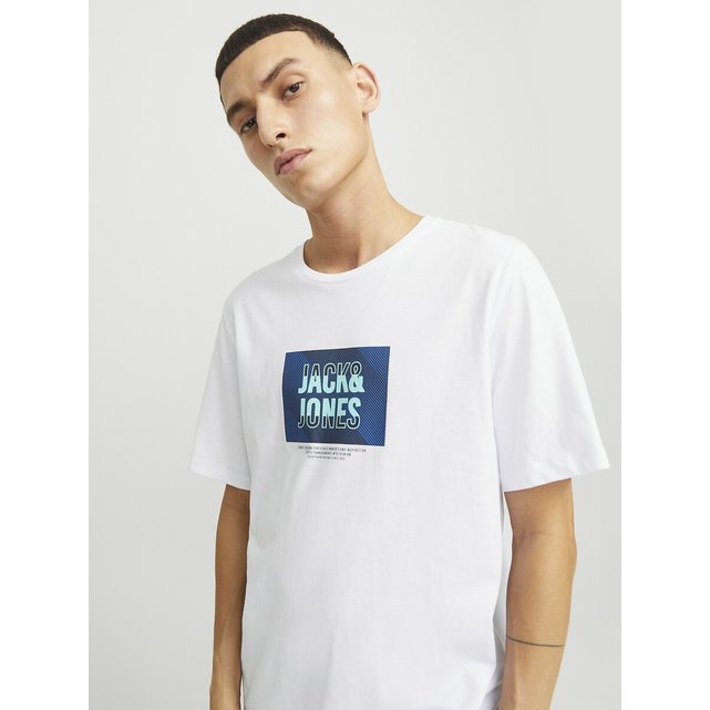 Κοντομάνικο T-shirt με στάμπα
