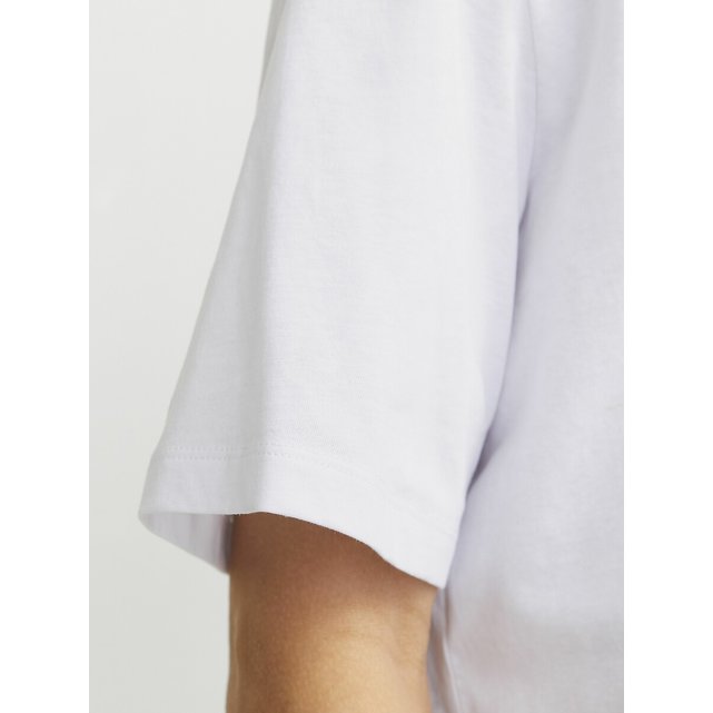 Κοντομάνικο T-shirt με στάμπα