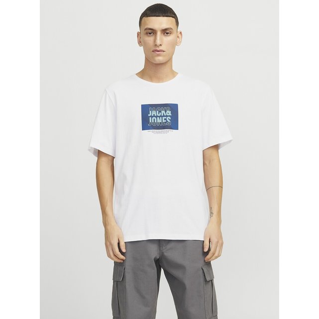 Κοντομάνικο T-shirt με στάμπα
