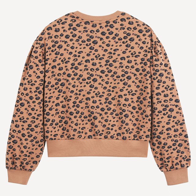Εμπριμέ φούτερ με μοτίβο animal print, 18 μηνών - 14 ετών