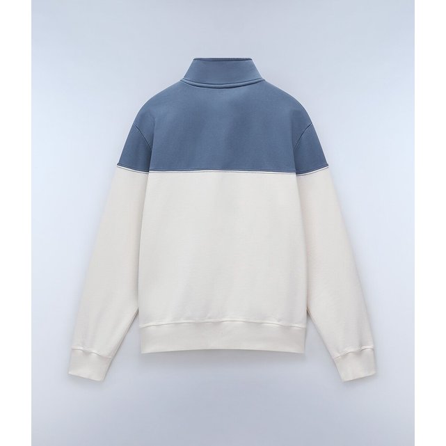 Φούτερ colorblock με όρθιο λαιμό