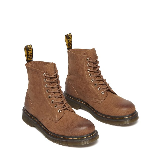 Μποτάκια 1460 Pascal από μαλακό δέρμα Tubled Nubuck