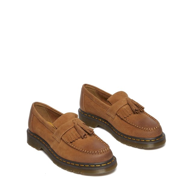Μοκασίνια Adrian από δέρμα Tumbled Nubuck